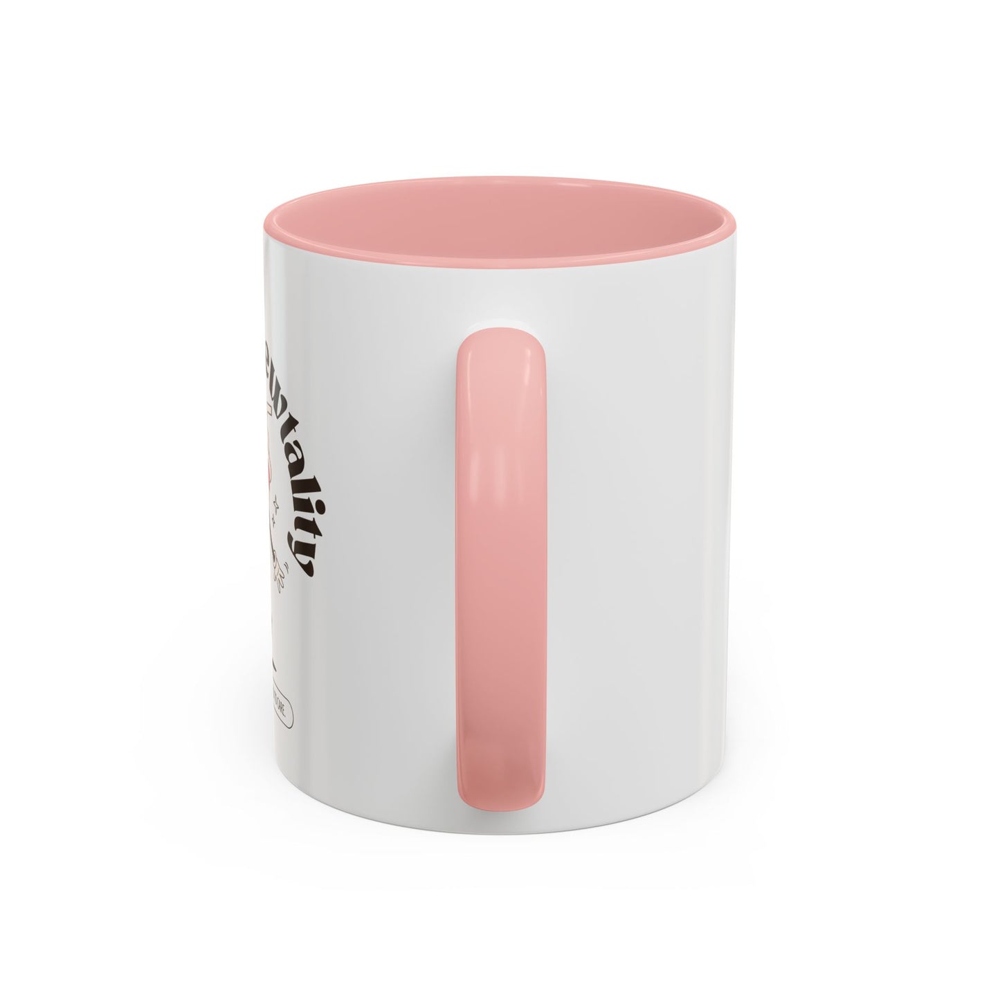 Serving Brewtality Coffee Mug - Fun Ceramic Cup for Coffee Lovers, Creative Gift, Office Humor, Unique Drinking Mug, 11oz size