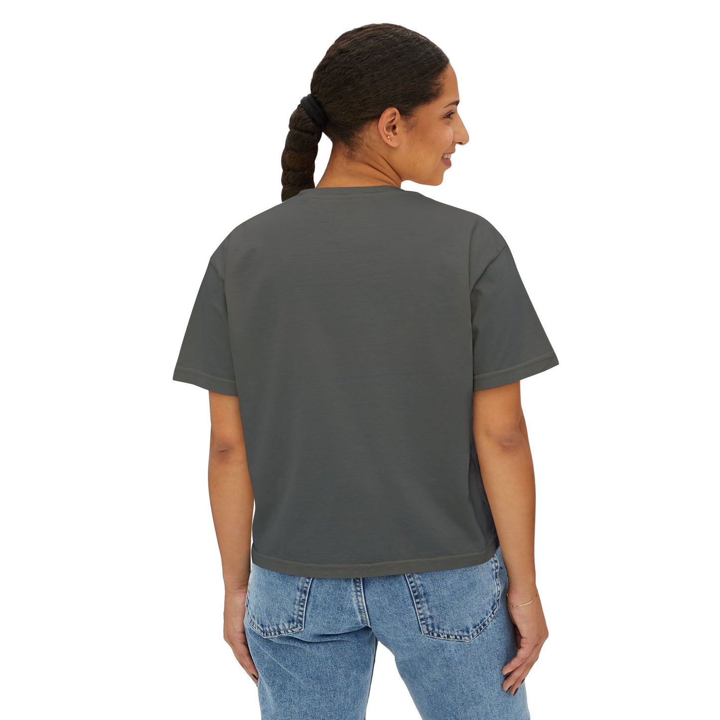 Women's Boxy Tee - Still Her Statement Shirt, Stylish Gift for Her, Feminist Apparel, Casual Wear, Everyday Comfort