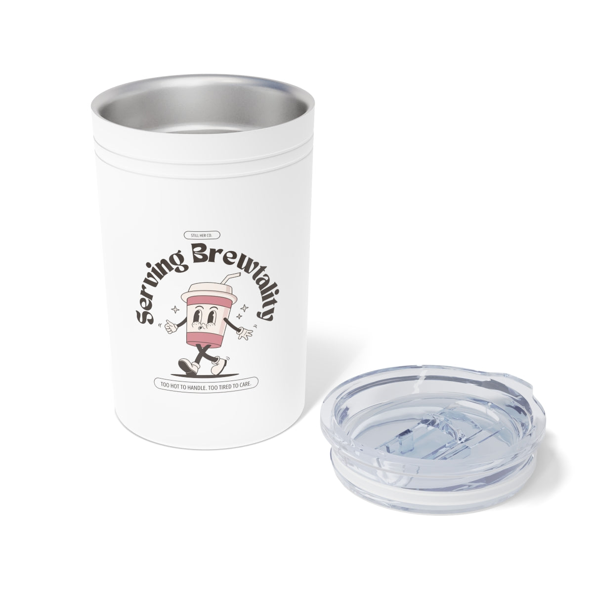 Coffee-Themed Vacuum Insulated Tumbler - Perfect for Coffee Lovers, Gifts for Friends, Cute Kitchen Decor, Travel Cup, Serving Brew-tifully