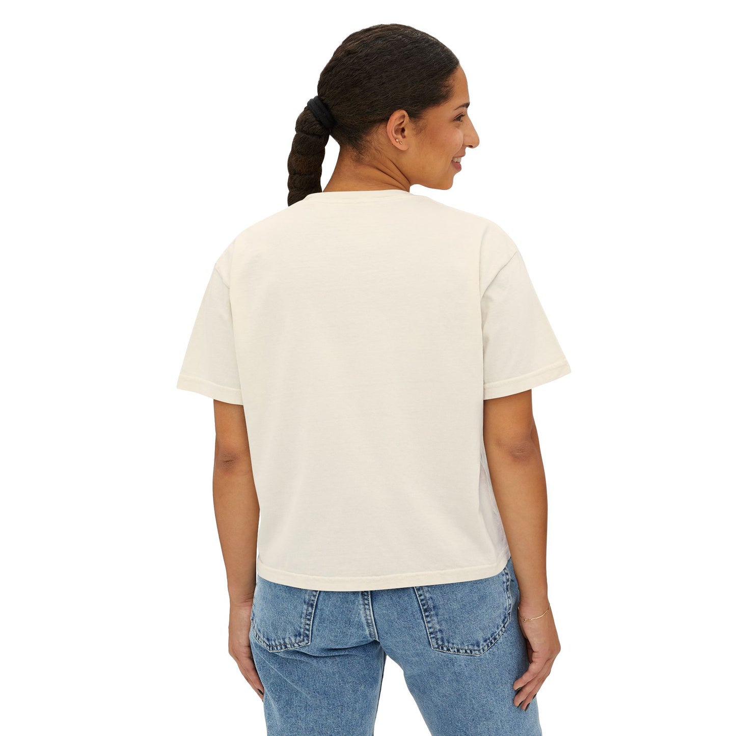 Women's Boxy Tee - Still Her Statement Shirt, Stylish Gift for Her, Feminist Apparel, Casual Wear, Everyday Comfort
