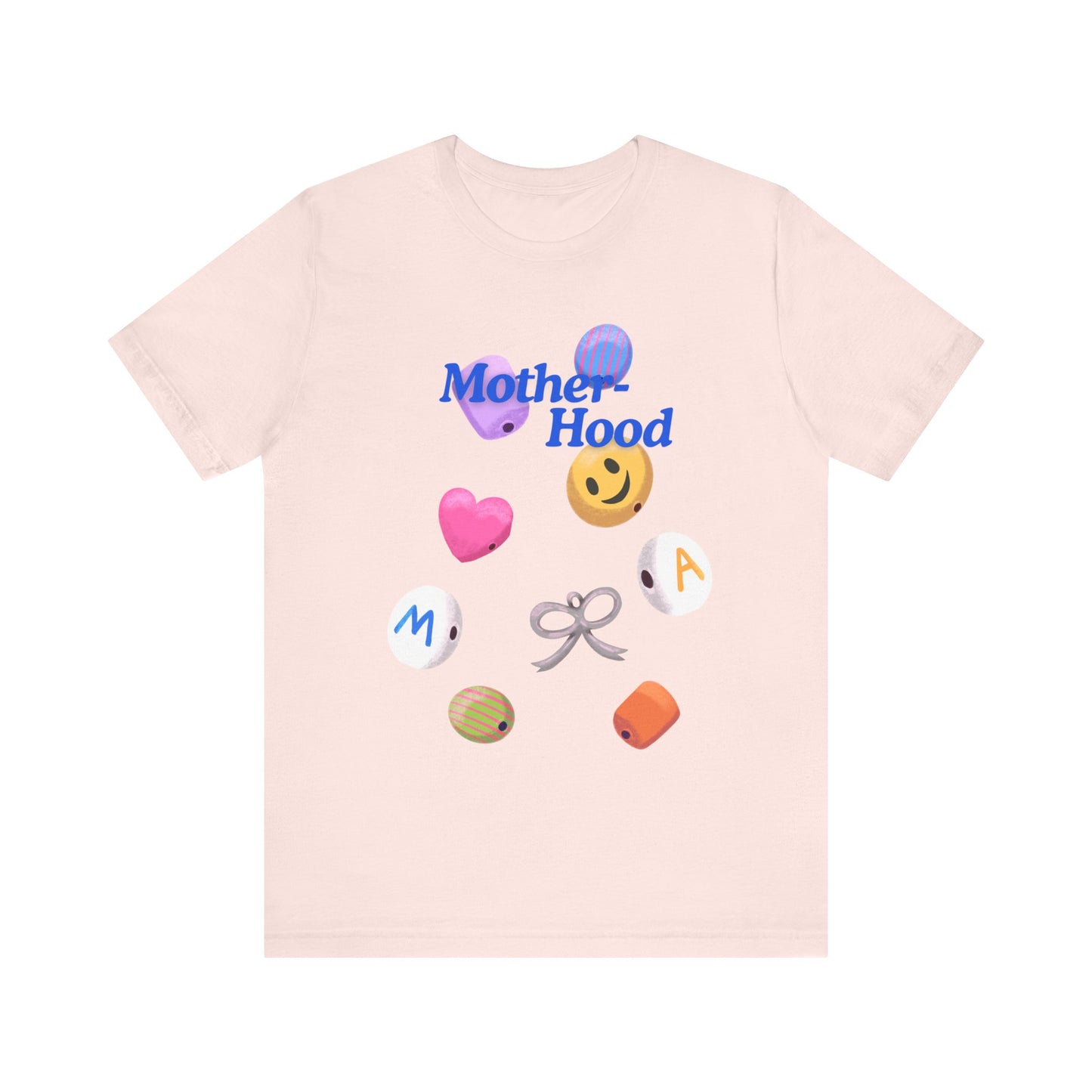 Motherhood Graphic Tee, Casual T-Shirt, Gift for Moms, Everyday Wear, Celebrating Motherhood
