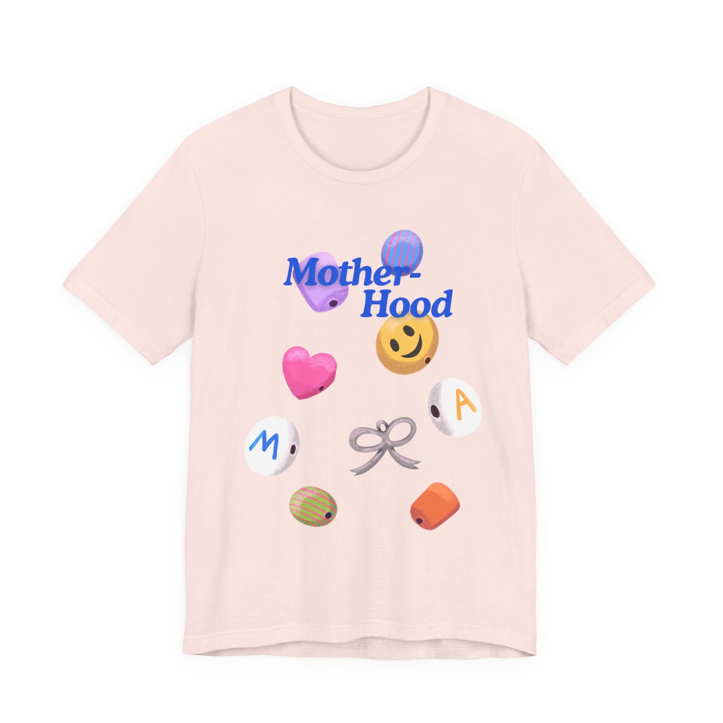 Motherhood Graphic Tee, Casual T-Shirt, Gift for Moms, Everyday Wear, Celebrating Motherhood