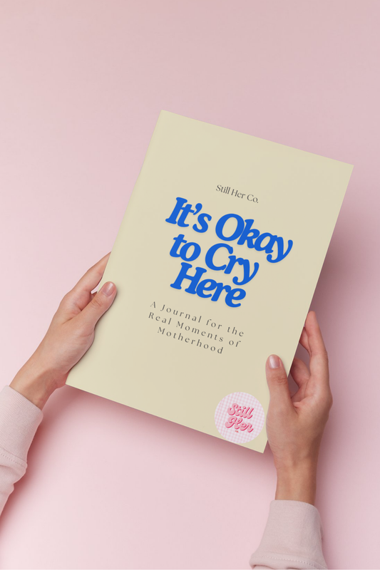 "It's Okay to Cry Here" A self-guided journal